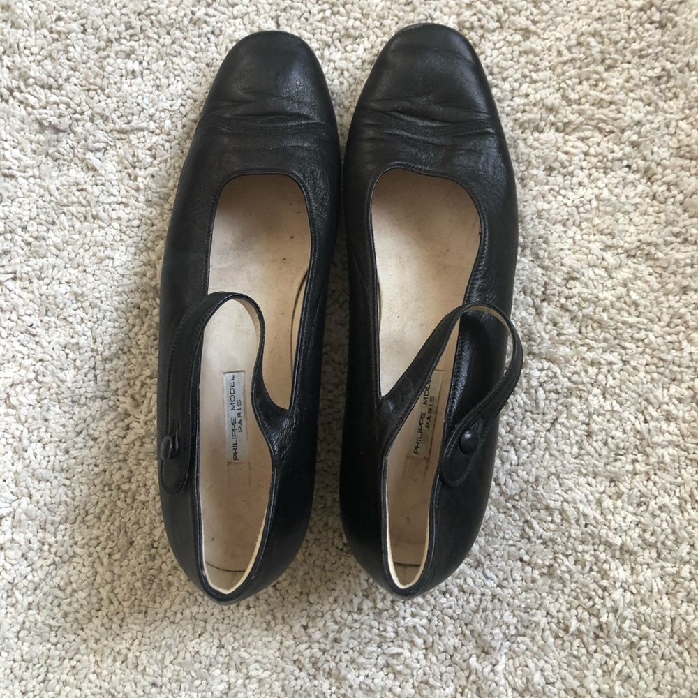 Philippe Model Kitten Heel Mary Janes
